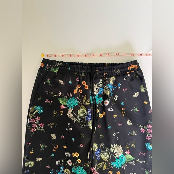 KANGSISTER Floral Pant Suit Black Multicoloured Separates Garden Party - Picture 8 of 16